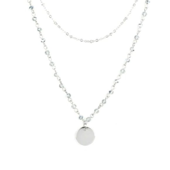 paparazzi Jewelry - Dainty Demure - Silver Necklace